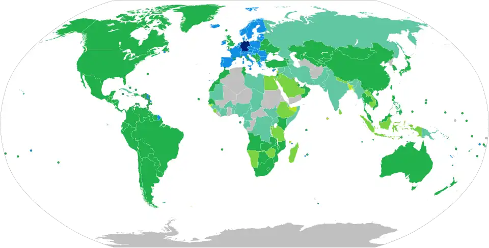 Visa requirements for German citizens