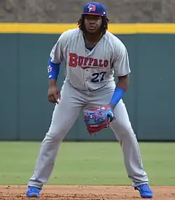 Guerrero mit den Buffalo Bisons im Jahr 2018