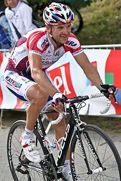 Wladimir Gussew bei der Tour de France 2011