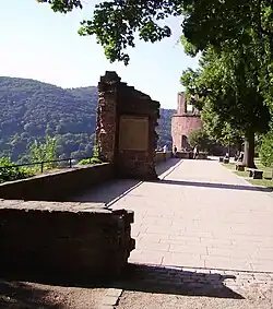 Ehemaliges Standort des Vogelhauses im Stückgarten