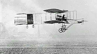 Farman-Voisin I am 13. Januar 1908 in Issy-les-Moulineaux