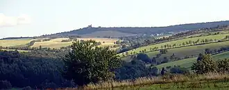 Blick zum Mückenberg von Norden