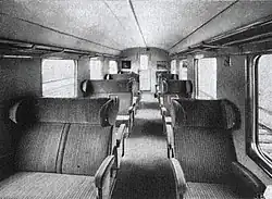 Inneneinrichtung 2. Klasse