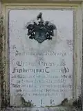 Grablege von Klemens Wenzeslaus Freiherr von Thünefeld auf dem Friedhof der Wallfahrtskirche Maria Kappel Schmiechen