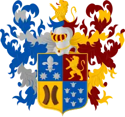 Wappen der baltisch-nieder­ländischen Adels­familie