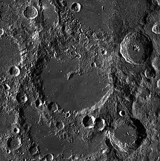 Aufnahme des Lunar Reconnaissance Orbiters