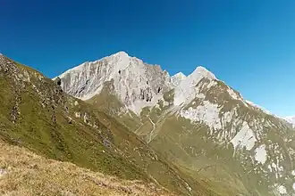 Die Vordere Kendlspitze von Südosten aus gesehen