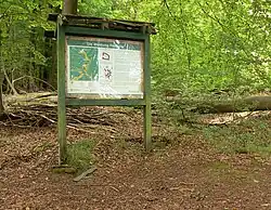Infotafel an der Kirche