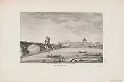 Pont de la Guillotière, 1786
