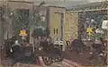 Édouard Vuillard: Le salon aux trois lampes, rue Saint-Florentin um 1899
