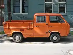 Doppelkabine, mit kleiner Pritsche (3,27&nbsp;m2)