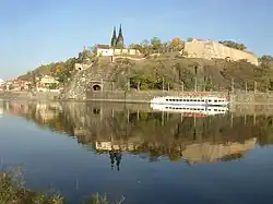 Moldau am Vyšehrad