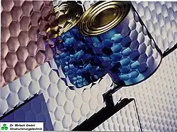 Beispiel wölbstrukturierter Bleche