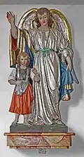 Schutzengel-Konsolfigur