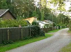 Gebäude der Siedlung