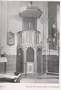 Kanzelbeichtstuhl, Kath. Kirche in Lambrecht