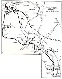 27. Inf. Div. Ende 1915
