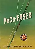 1934 startete die Agfa Filmfabrik Wolfen die Fertigung der weltweit ersten synthetischen Faser/Seide auf Basis von Polyvinylchlorid.