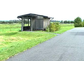 (NSG Dankmarshäuser Rhäden) Beobachtungspunkt am Lindenhauptskopf.