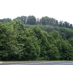 Der Scharfenberg von Osten