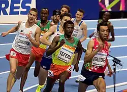 Samuel Tefera (Nr.&nbsp;8) – nicht im&nbsp;Ziel