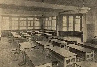 Zeichen- und Gesangssaal, 1931