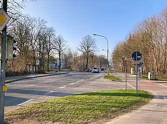 Südlicher Endpunkt der Ratzeburger Allee