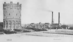 Die Gesamtanlage der Wasserkunst im Jahre 1900