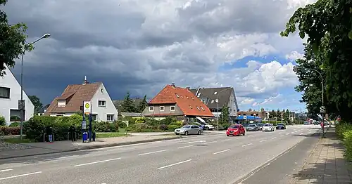In der südlichen Hälfte der Ziegelstraße