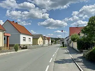 Obere Hauptstraße in Kohfidisch