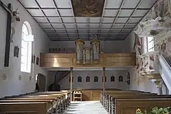 Innenraum und Empore