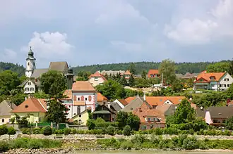 Teilansicht von der Donau