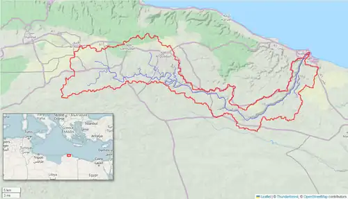Einzugsbereich des Wadi