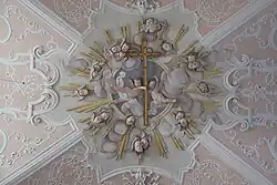 Deckenstuck im Chor