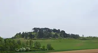 Der Wahrberg aus Richtung Elvese gesehen