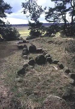 Schiffssetzungen Altes Lager bei Menzlin