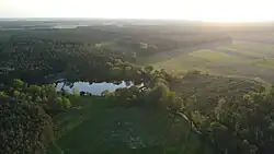 Waldbad Theeßen (Luftaufnahme)