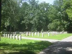 Blick auf das Fliegeropferfeld (Ausschnitt)