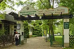 Ende der Straße zum Müggelhort an der Gaststätte