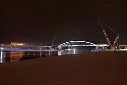 Nach dem „Einschwim­men“ am 19. Dezember 2010