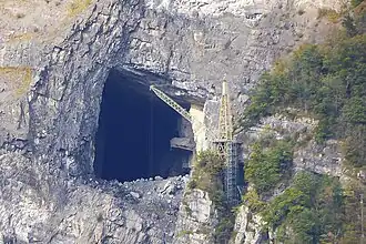 Detailfoto vom Bergbau (2014)