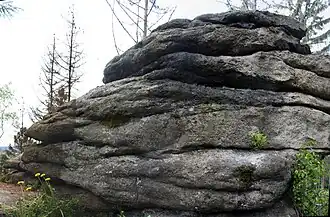 Wollsackverwitterung am Walfischkopf