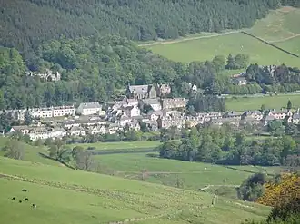 Blick über Walkerburn