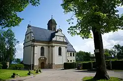 Wallfahrtskirche auf dem Gipfel des Rechbergs