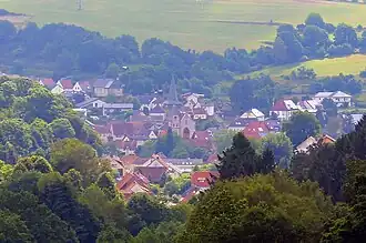 Wallhalben im Zentrum der Sickinger Höhe