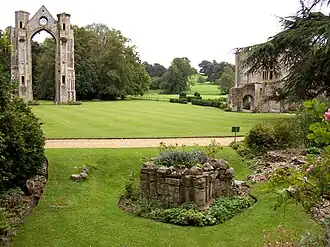 Gelände der Walsingham Priory