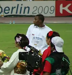 Walter Davis, Weltmeister von 2005 und WM-Dritter von 2007 – Rang zwölf mit 16,12 m