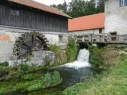 Walzmühle an der Lauchert bei Burladingen aus dem 15.&nbsp;Jahrhundert