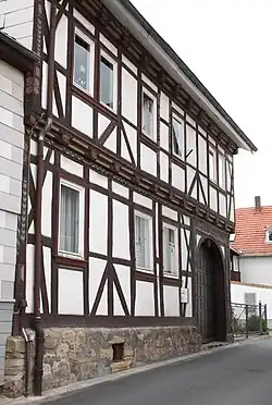 Das Jüdische Haus aus Straßensicht