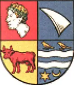 Wappenschild des Pieter Jansz Hooft